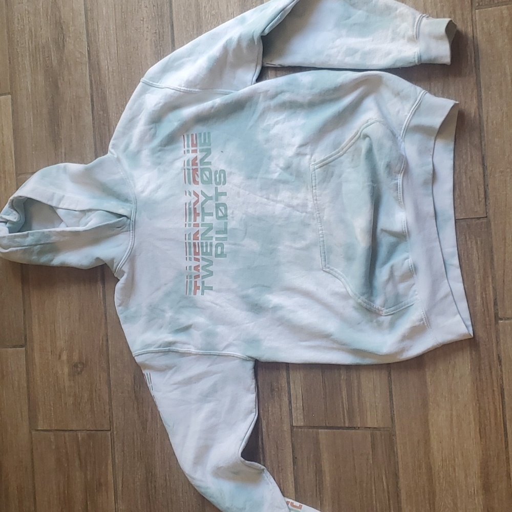 Twenty One Pilots Poisonous Vibrations Tie Dye Unisex Sweatshirt.